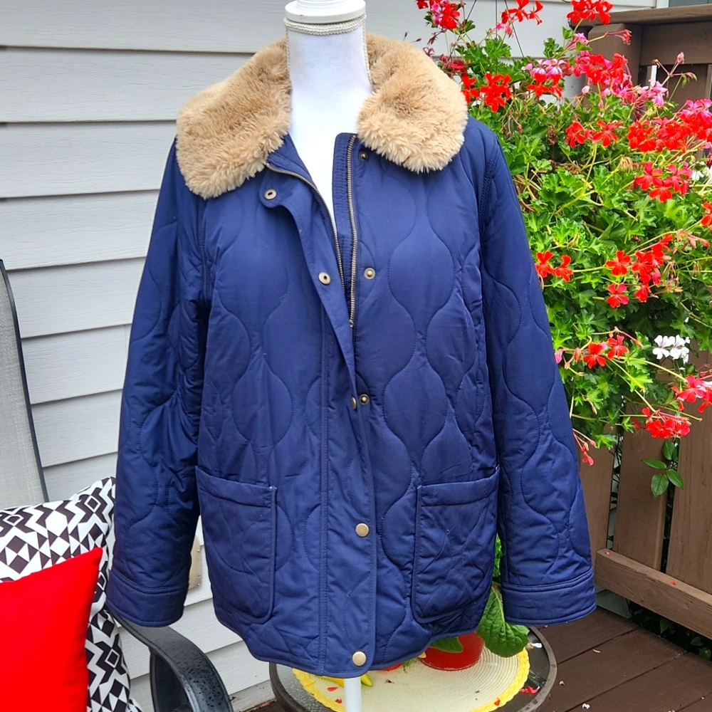 Talbots - Quilted Barn Jacket